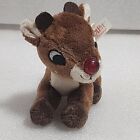 Dan Dee Rudolph The Red-nosed Reindeer Musical Light Up Nose Plush Snowflake 5 