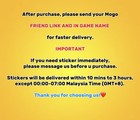 Mono_poly Go     All 3 Stars Stickers     Fast Sending    