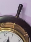 Vintage Schatz Royal Mariner Ship   s Bell Clock     German Made     Working Key