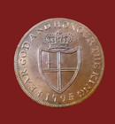1795 British Conder Halfpenny   Middlesex Williams Dh-915   Choice Uncirculated