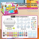 Magic Water Elf Toy Kit  Aqua Fairy Water Gel Kit With 12 Magic Gels   12 Molds