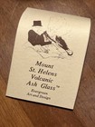 New In Box Mount St  Helens Volcanic Ash Blown Glass Ornament Christmas
