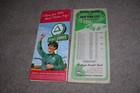2 Vintage Cities Service Road Maps New York 1937 Maine C 1950s