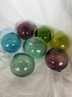 Antique Japanese Hand Blown Glass Fishing Floats - Variety Of 6