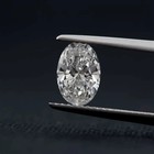 Natural D Color 2 Ct Oval Cut Lab Grown Loose Cvd Diamond Vvs1 Clarity Certified