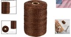 Flexible Paper Coated Floral Wire - 673 Feet Brown Rustic Binding For Crafts