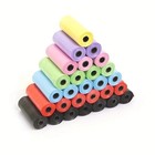 Dog Pet Waste Poop Bags  Unscented  Refill Rolls  Multicolor  Pick Your Quantity