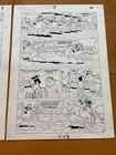 Heathcliff Funhouse  5 Original Comic Art 2 Pgs Horserace Scarnose Star Marvel