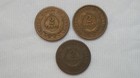 1864  1865  1867 Two Cent Coins- 2c