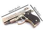 Authentic Looking Beretta M92g Jet Torch Metal Pistol Shaped Gun Lighter Trigger