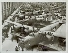 Orig Negative   Prints 1944 Wwii B-24 Bomber Assembly Line Douglas Aircraft Tuls