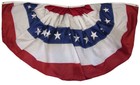 3x5 Usa American 3 x5  210d Nylon Embroidered Fan Flag Banner Bunting Heavy Duty