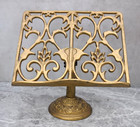 Older Wrought Iron Missal Stand  Book Stand  Vintage  cu405  Chalice Co