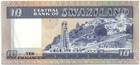 Swaziland Nd  1985  10 Emalangeni  Pick 10c  B205c   Uncirculated 