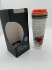 New - Starbucks 2022 Halloween Reusable Hot Cups    glow In The Dark  Set Of 6