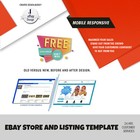 Ebay Store Design   Listing Template  2020 Mask  Gloves Theme  Free Logo Design