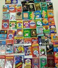 Mix Sport 50 Sealed Vintage Sports Card Wax Packs Baseball Football Hockey Golf