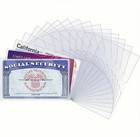 1x Social Security Card Protector Sleeve new Medicare Card Protector Sleeve