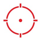 Holosun Hs507k X2 Compact Multi-reticle Circle Dot Open Red Dot Sight W  Shake A