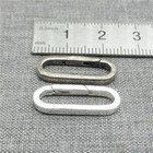 Sterling Silver Oval Clasp 925 Silver Lobster Trigger Clasp For Jewelry Making