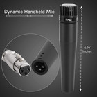 Pro Dynamic Handheld Microphone  Professional Moving Coil Mic With Built-in Pop 
