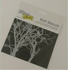 The Crafter s Workshop Small Tree Branches Stencil For Painting Art Template 6x6