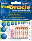 Bead Reference Card  1 Oracle Wallet Beading Card For Bead Charts   Sizes