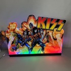 Kiss Pinball Topper Arcade Decor Acrylic Printed Led Topper For Pinball Mahine 