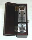 Wittner Taktell Super-mini Metronom Wooden Mahogany Case 880210 Untested Read