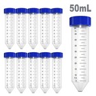 50ml Graduated Test And Centrifuge Tubes Pkg 25  Sterile for Sample Separation