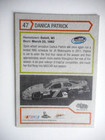 Danica Patrick Signed 2010 Wheels Element  7 Godaddy Rookie Nascar Card 47 W coa