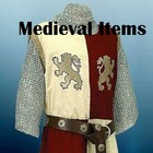 Medieval Tunic Lion Heart Tabard Reenactment Dress Cosplay Costume Men Larp