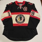 Reebok Authentic Jonathan Toews Chicago Blackhawks Nhl Jersey Black Alternate 52