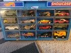 Vintage Hotwheels Showcase With Mixed Lot Hotwheels Matchbox Die Cast Vehicles