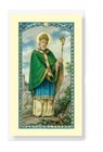 St Patrick Breastplate Holy Prayer Card Laminated Catholic Spiritual Protection