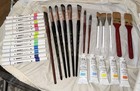 Princeton Neptune heritage royal    Langnickel  Winsor   Newton Oil Tubes  lot 
