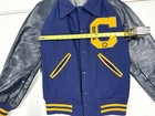 Vintage High School Varsity Basketball Coach Wool Jacket Read