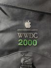 Vintage Apple Computer - Wwdc 2000 - Green Logo Bag - 1 Strap Is Broke