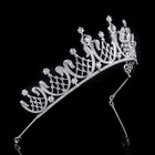Luxury All Cz Cubic Zirconia Classical Queen Princess Tiara Crown For Women