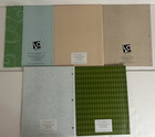 Lot Of 5 Io Impression Obsession Rubber Stamp Supplement Catalogs