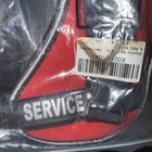 Albcorp Reflective Service Dog Vest Harness     Adjustable- W  Removable Patches S