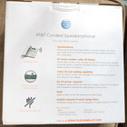 New Att Cl2909 Corded Speakerphone   Caller Id   Call Waiting   Speed Dial