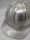 Vintage Superlite Aluminum Fibre-metal Hard Hat Helmet With Liner 8 Rivet 