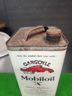 Vintage Gargoyle Mobiloil Mobil A Sae No 30 Service Station Oil Advertising Can