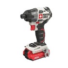 Porter-cable 20v Max Impact Driver  1 4 Inch  2 700 Rpm  Battery And Charger    
