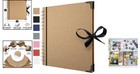 Personalized 8x8 Inch Scrapbook With 60 Pages - Essential For Memory Keeping
