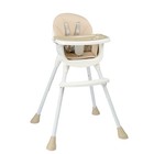 3-in-1 Baby High Chair 5-point Safety Harness And Footrest For Toddlers   Babies