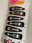   Lot Of 3   Scunci No Slip Grip All Day Hold 17898   6 Pcs   Black Brown-spot