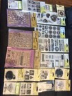 Lot Of 19 Pkgs clear Stamps lot New Sealed Packages