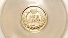 1857 Token Dan Carr Moonlight Mint Indian Head Cent O s On Usa 1c Anacs Ms 69